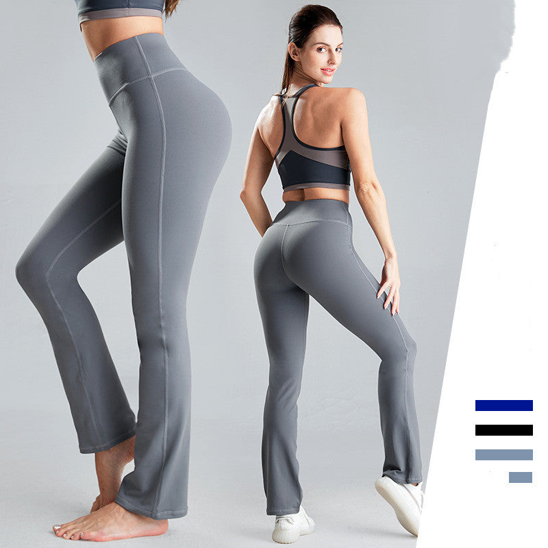 Pantalon de yoga taille haute rehaussant les hanches